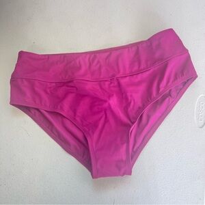5/$25 D&CO beach swim bikini bottoms solid purple size 14